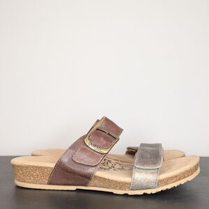 Aetrex Daisy Arch Support Sandals Women’s 9 Orthopedic Comfort